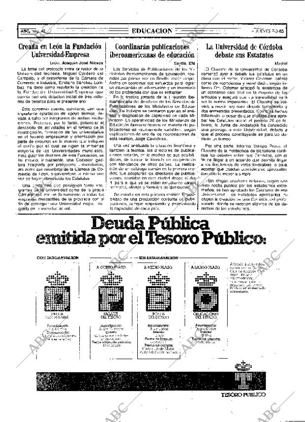 ABC MADRID 07-03-1985 página 42