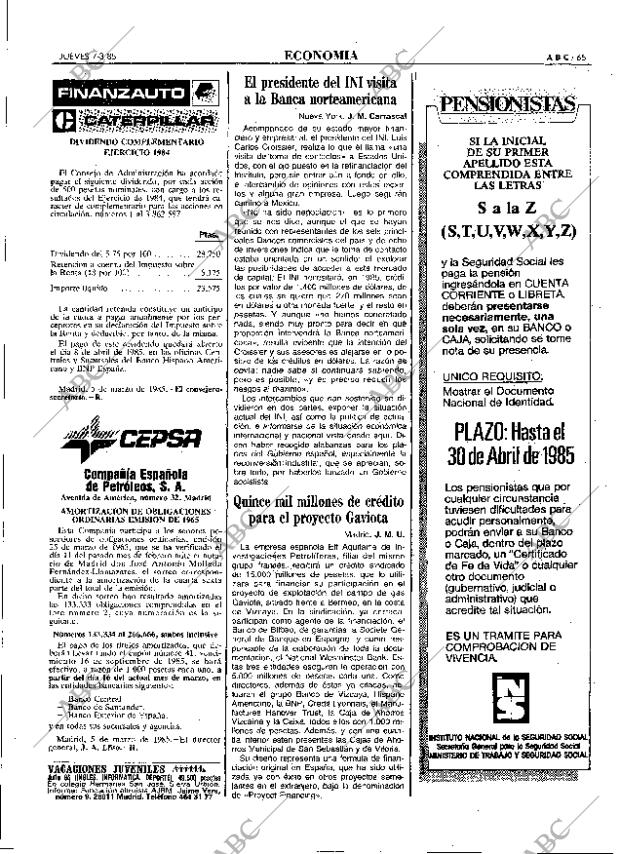 ABC MADRID 07-03-1985 página 65