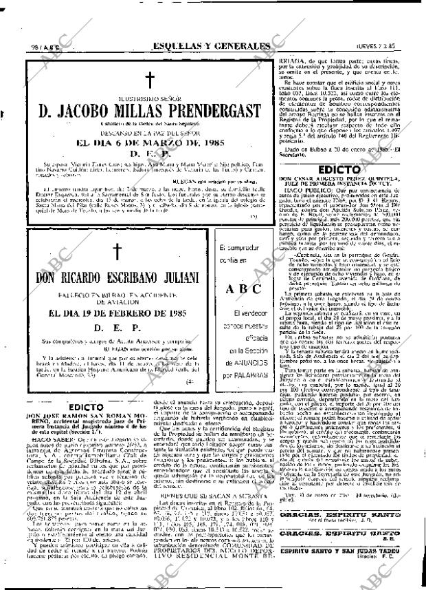 ABC MADRID 07-03-1985 página 98