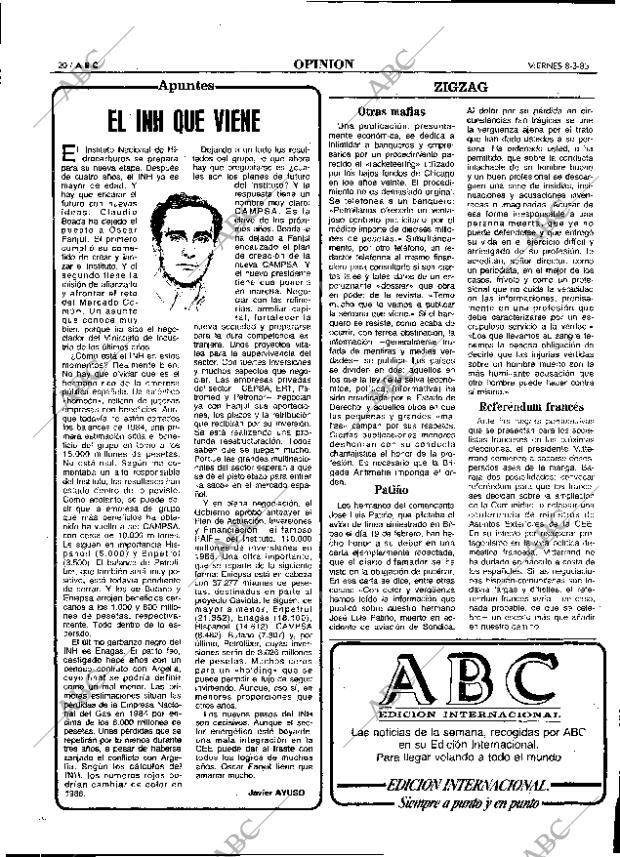 ABC MADRID 08-03-1985 página 20