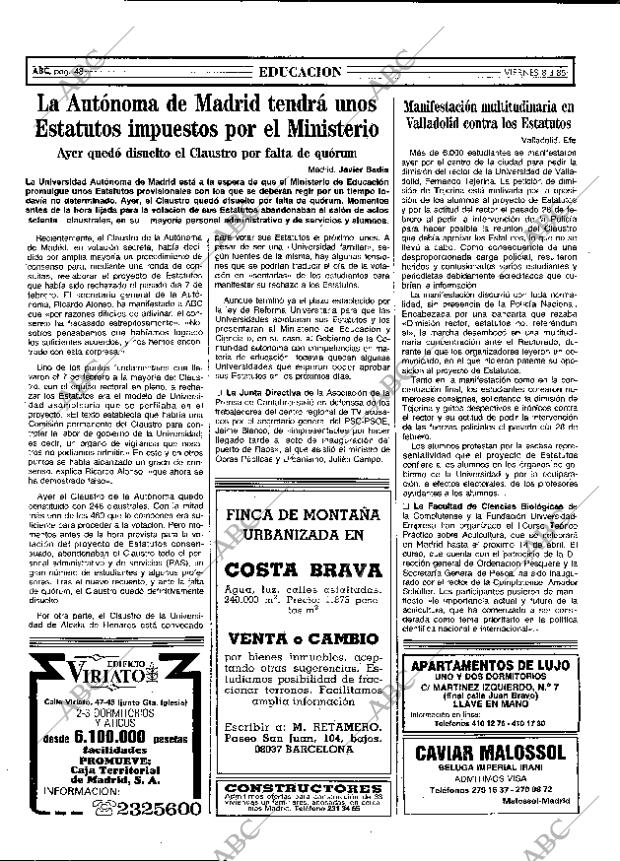 ABC MADRID 08-03-1985 página 48