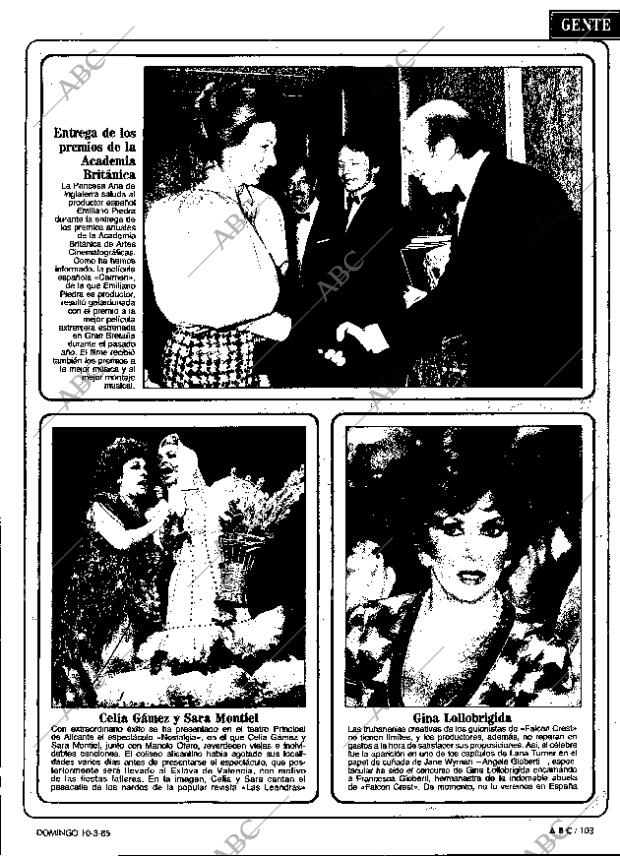 ABC MADRID 10-03-1985 página 103