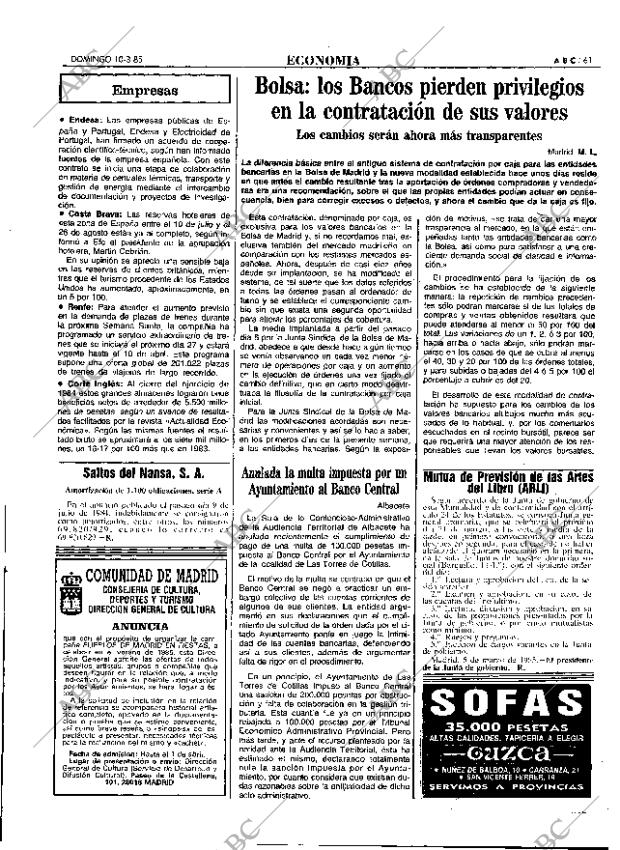 ABC MADRID 10-03-1985 página 61