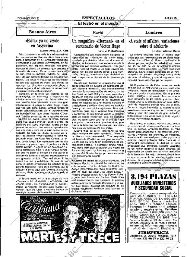 ABC MADRID 10-03-1985 página 75