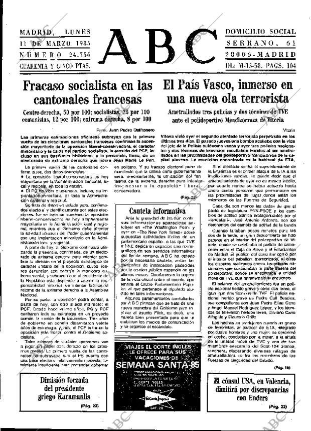 ABC MADRID 11-03-1985 página 13