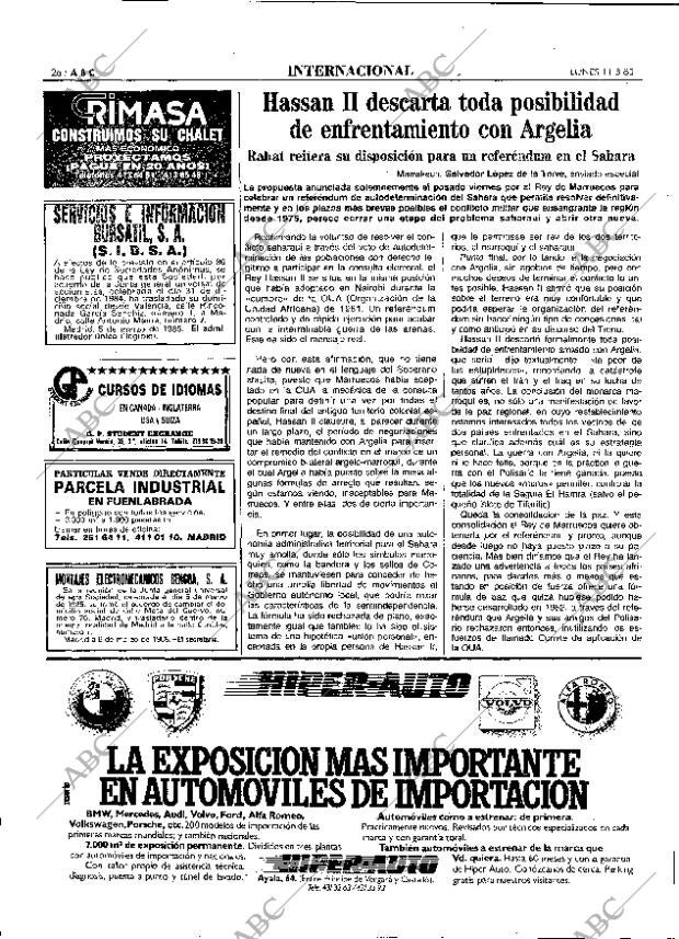 ABC MADRID 11-03-1985 página 26