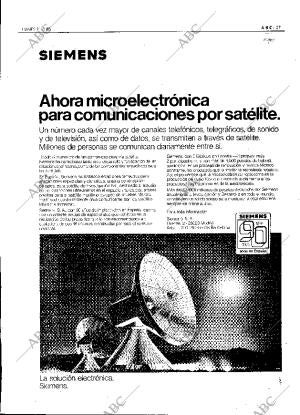 ABC MADRID 11-03-1985 página 27