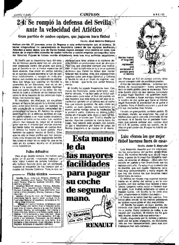 ABC MADRID 11-03-1985 página 55