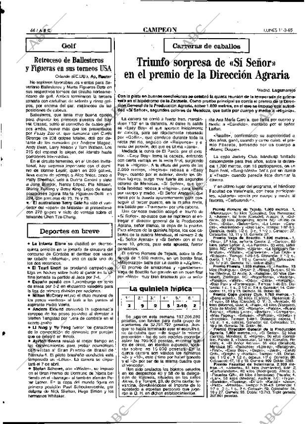 ABC MADRID 11-03-1985 página 66