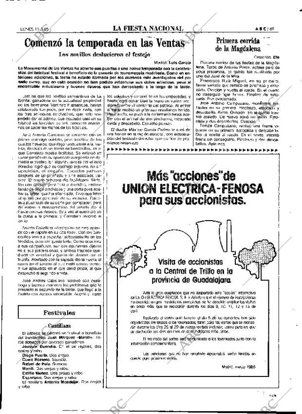 ABC MADRID 11-03-1985 página 69