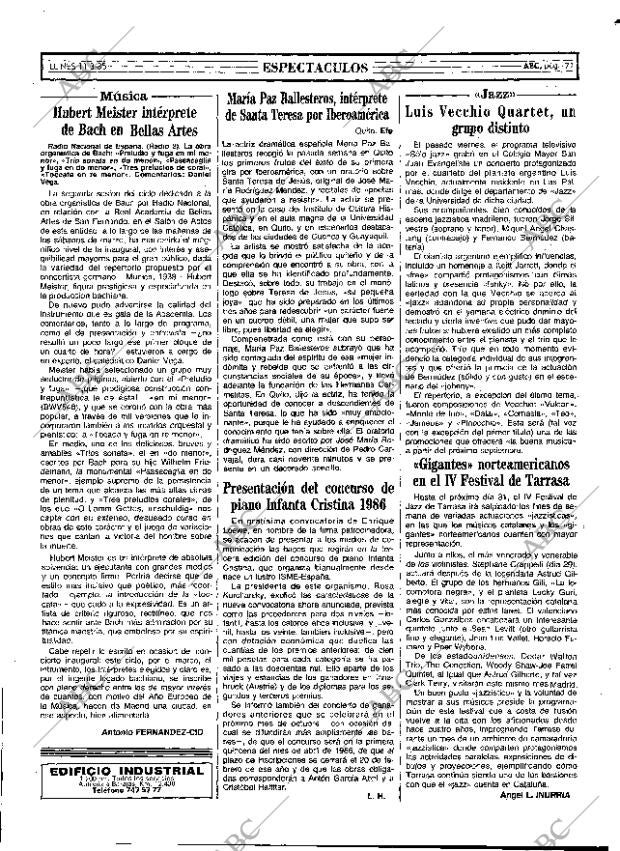 ABC MADRID 11-03-1985 página 71