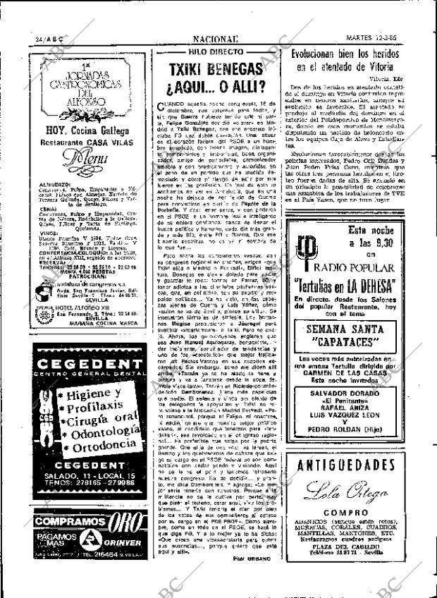 ABC SEVILLA 12-03-1985 página 22