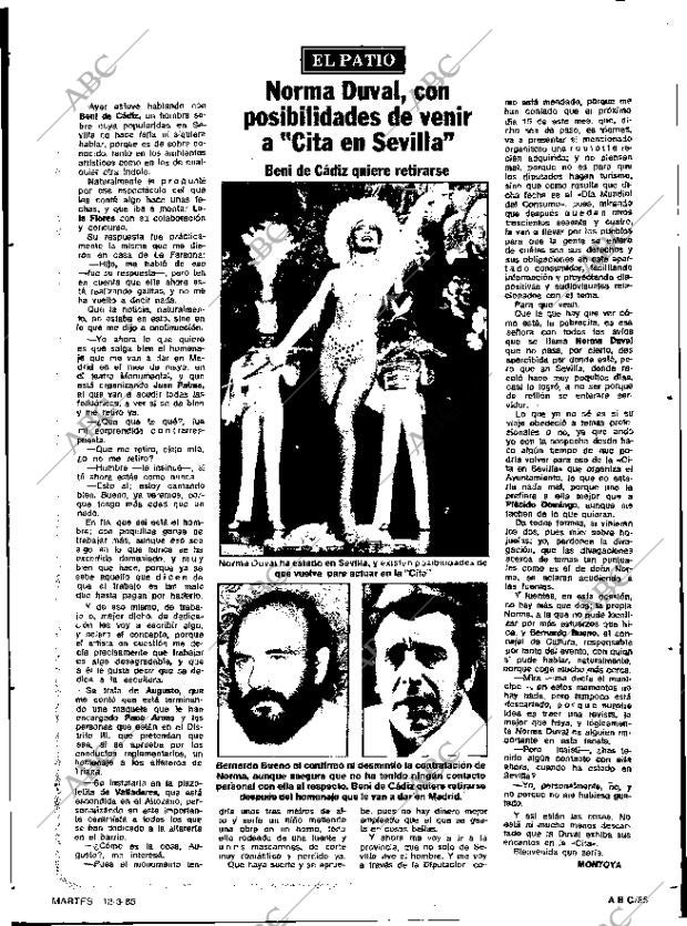 ABC SEVILLA 12-03-1985 página 85