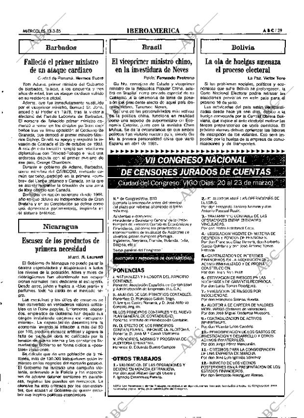 ABC MADRID 13-03-1985 página 29