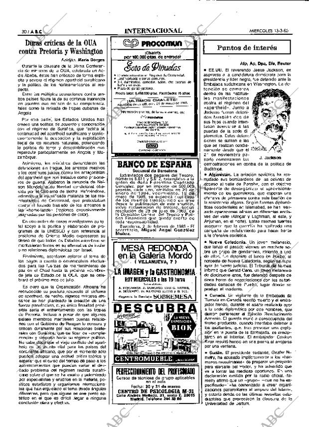 ABC MADRID 13-03-1985 página 30