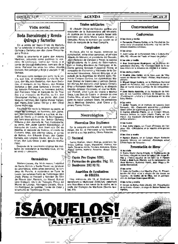 ABC MADRID 13-03-1985 página 35