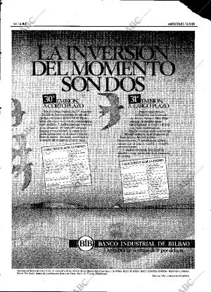 ABC MADRID 13-03-1985 página 54