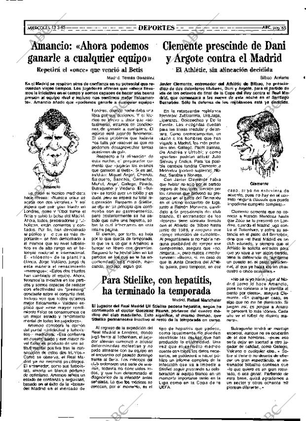 ABC MADRID 13-03-1985 página 65