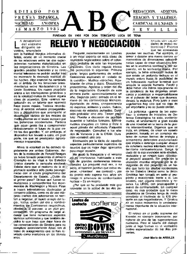 ABC SEVILLA 13-03-1985 página 3