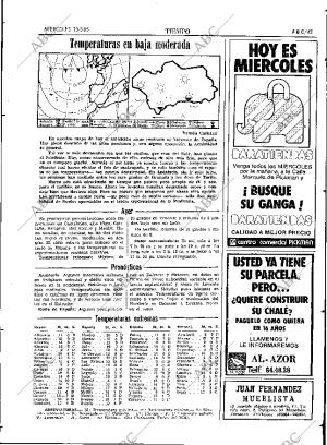 ABC SEVILLA 13-03-1985 página 45
