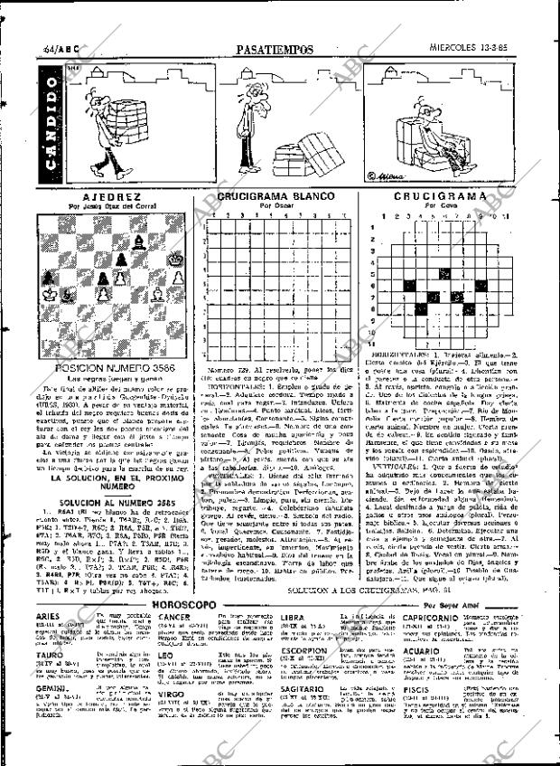 ABC SEVILLA 13-03-1985 página 64