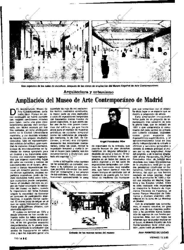 ABC MADRID 15-03-1985 página 110