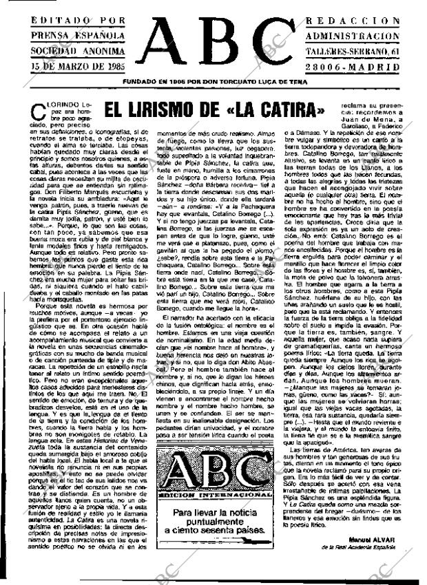 ABC MADRID 15-03-1985 página 3