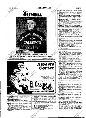 ABC MADRID 15-03-1985 página 85