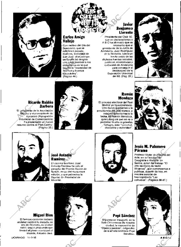 ABC SEVILLA 17-03-1985 página 13