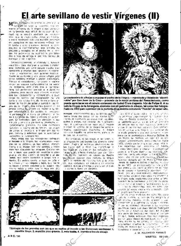 ABC SEVILLA 19-03-1985 página 106