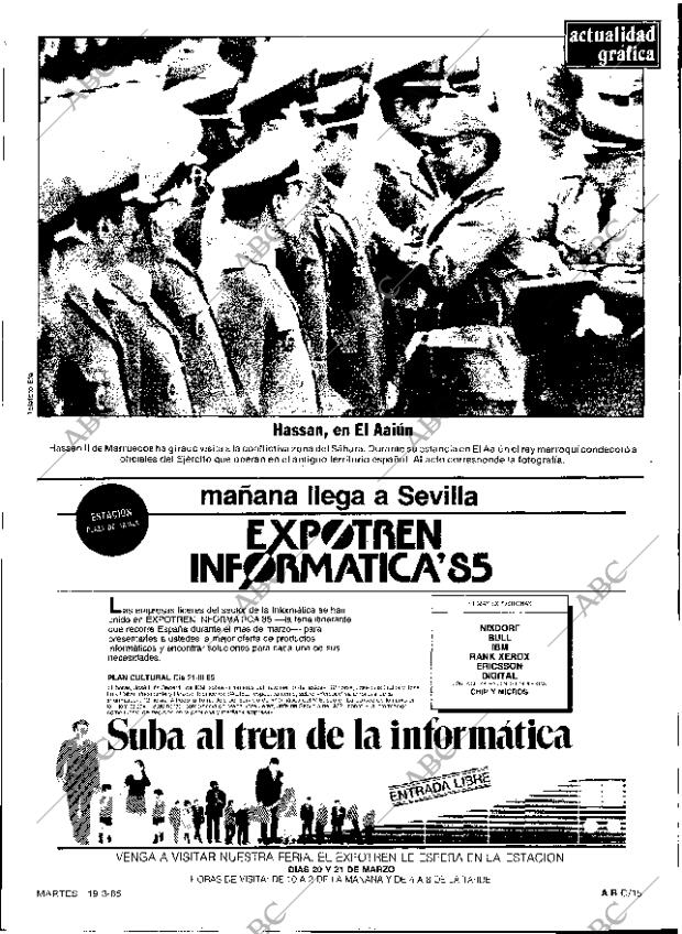 ABC SEVILLA 19-03-1985 página 15