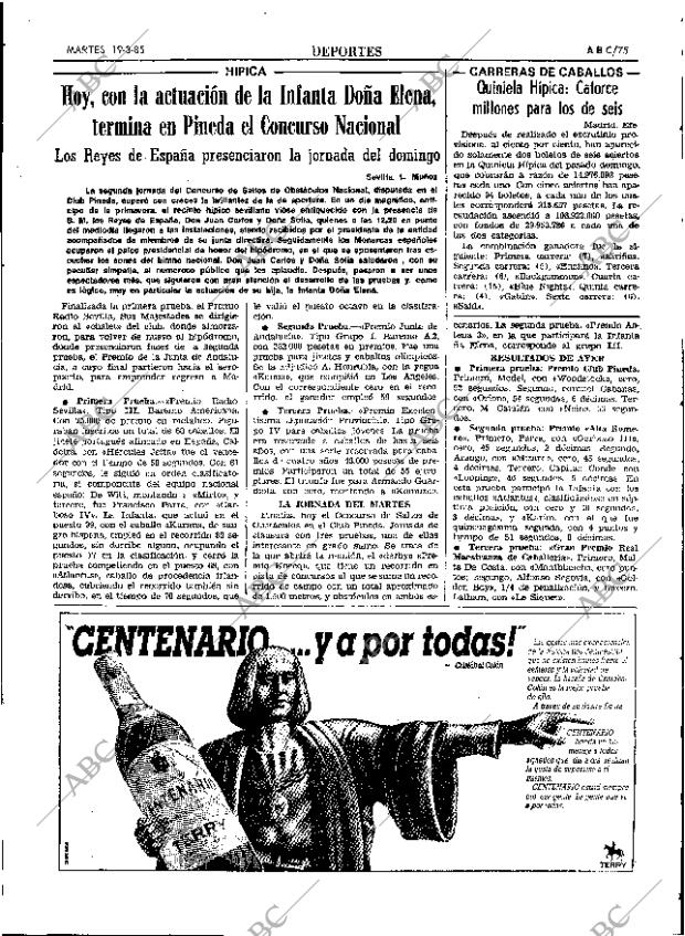 ABC SEVILLA 19-03-1985 página 75