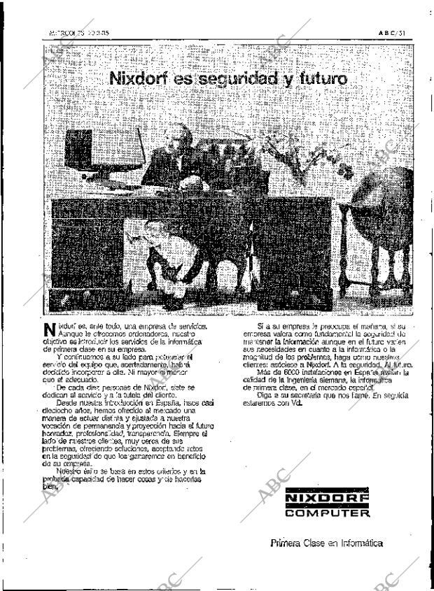 ABC SEVILLA 20-03-1985 página 51