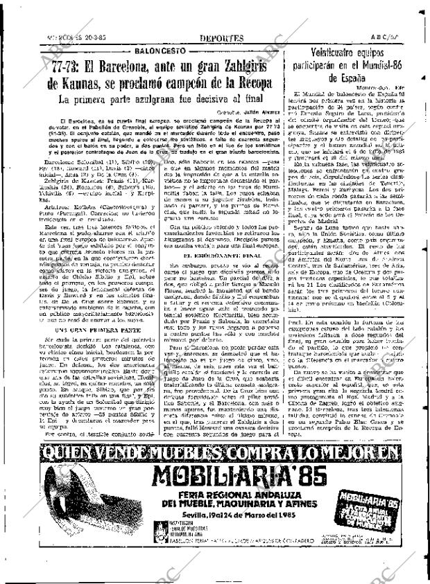 ABC SEVILLA 20-03-1985 página 57