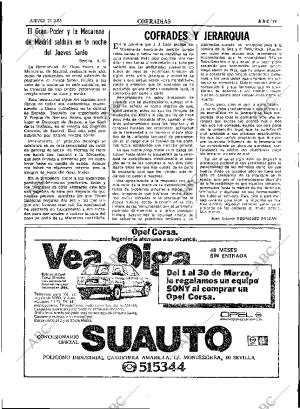 ABC SEVILLA 21-03-1985 página 39