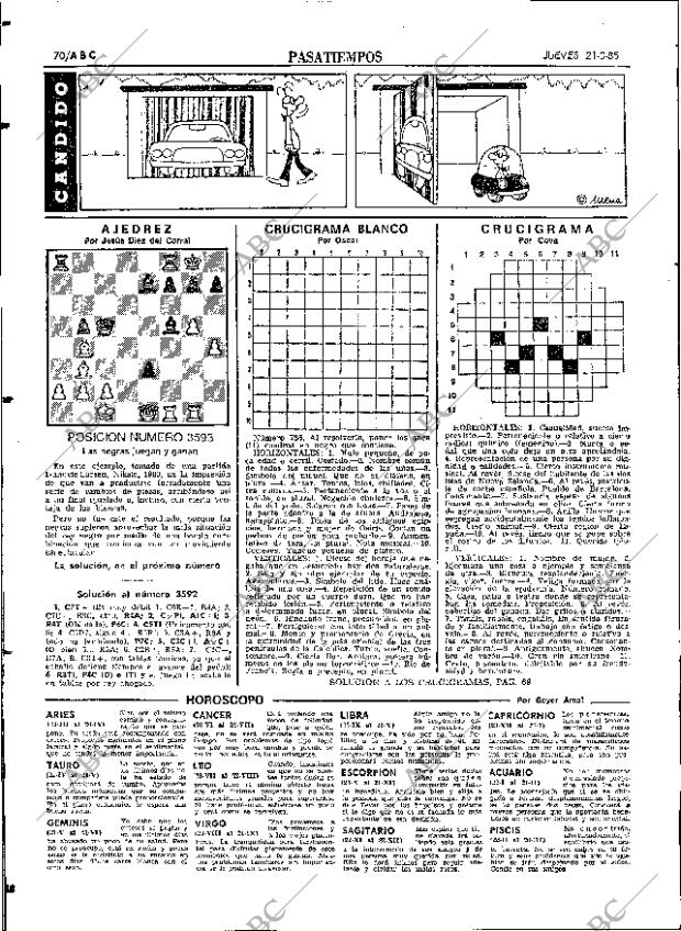 ABC SEVILLA 21-03-1985 página 70