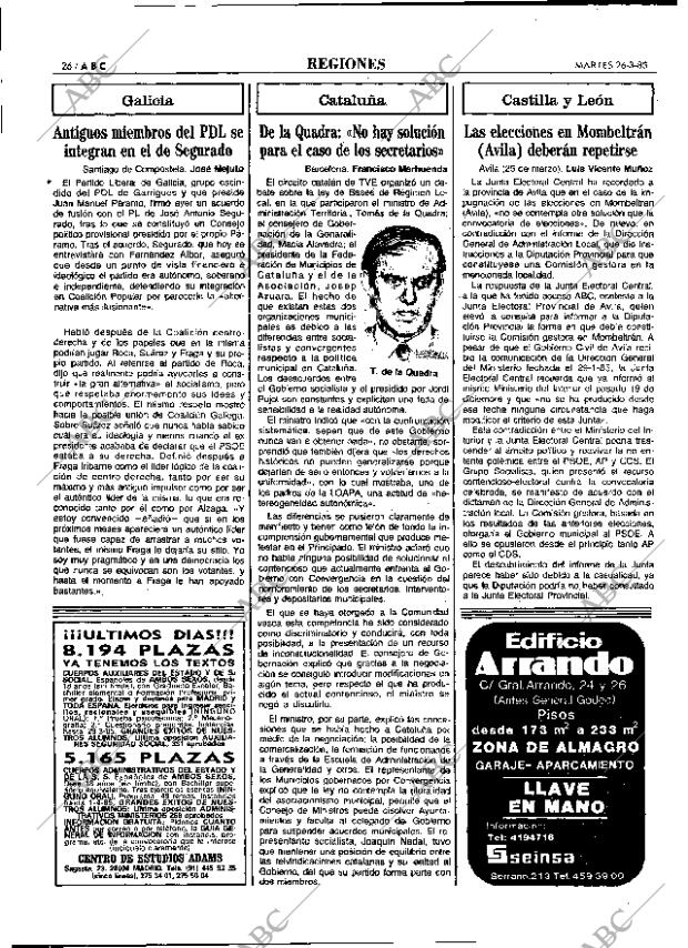 ABC MADRID 26-03-1985 página 26