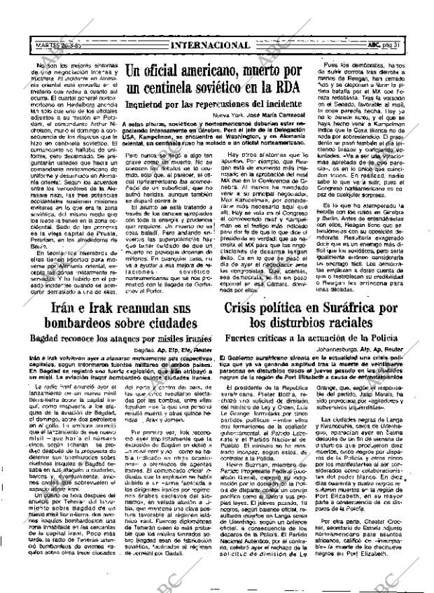 ABC MADRID 26-03-1985 página 31