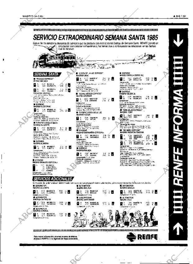 ABC MADRID 26-03-1985 página 39