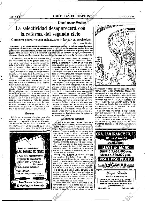 ABC MADRID 26-03-1985 página 54