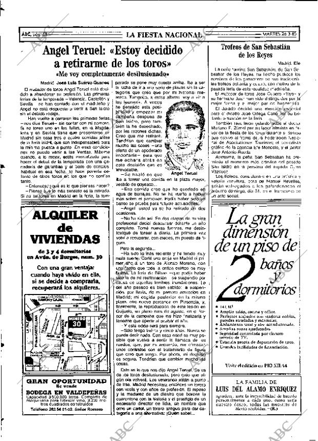 ABC MADRID 26-03-1985 página 68
