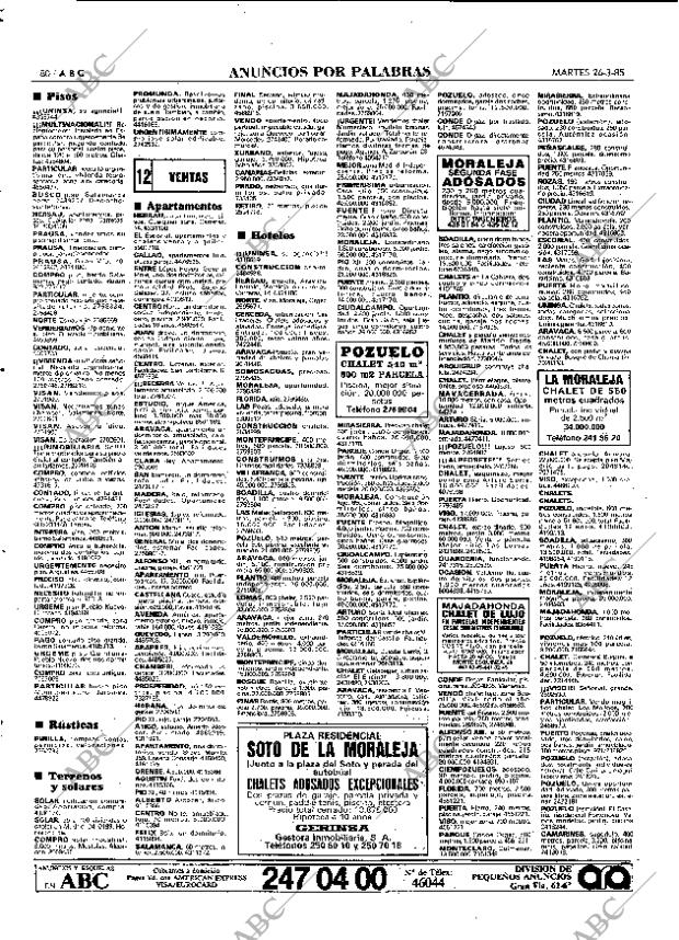 ABC MADRID 26-03-1985 página 80
