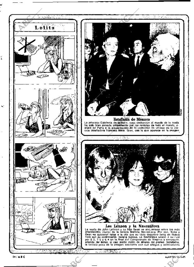 ABC MADRID 26-03-1985 página 94