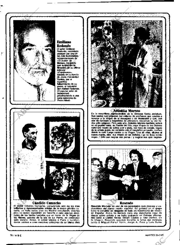 ABC MADRID 26-03-1985 página 96