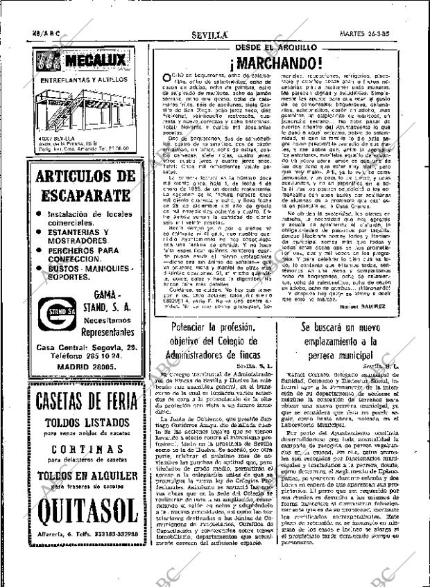 ABC SEVILLA 26-03-1985 página 48