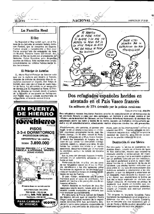 ABC MADRID 27-03-1985 página 20