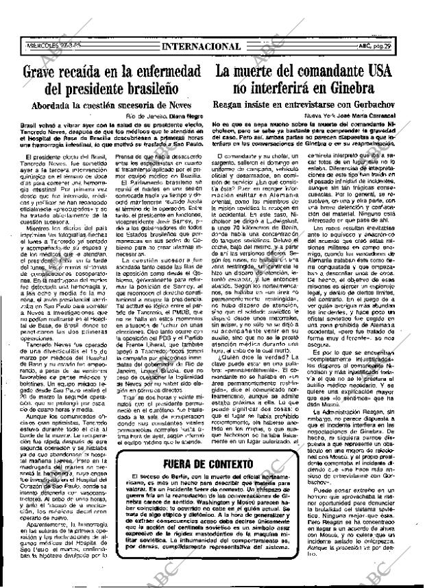 ABC MADRID 27-03-1985 página 29