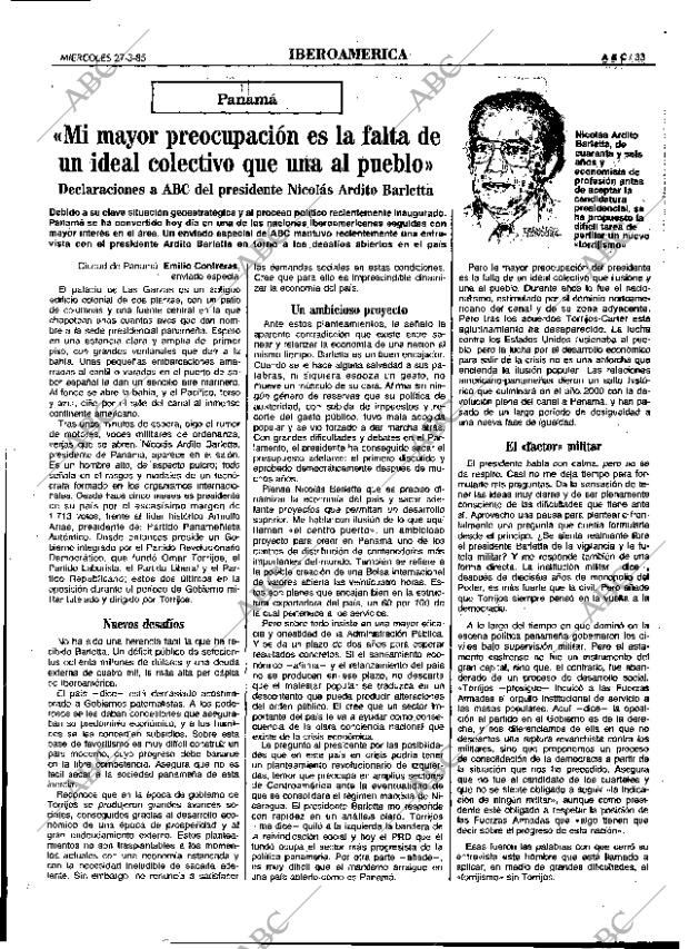 ABC MADRID 27-03-1985 página 33