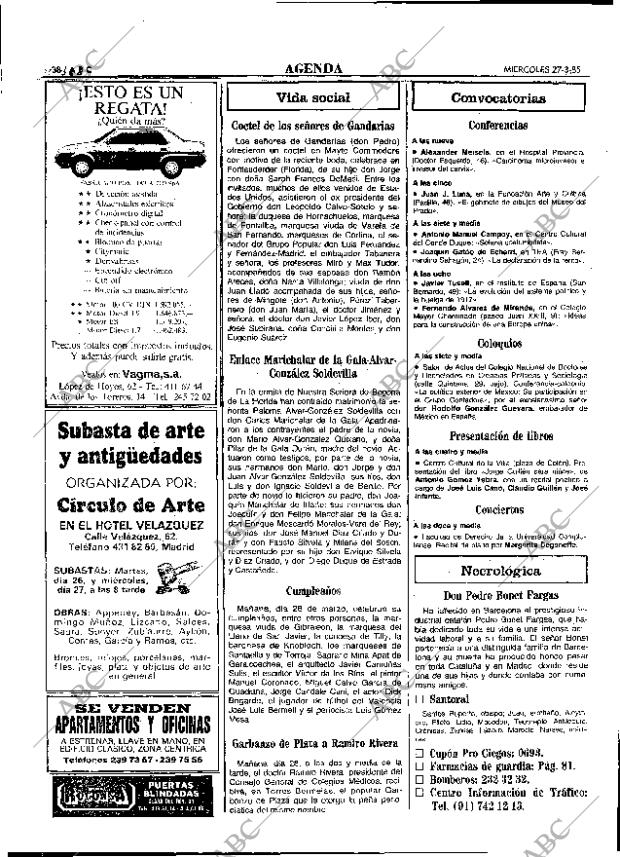 ABC MADRID 27-03-1985 página 38