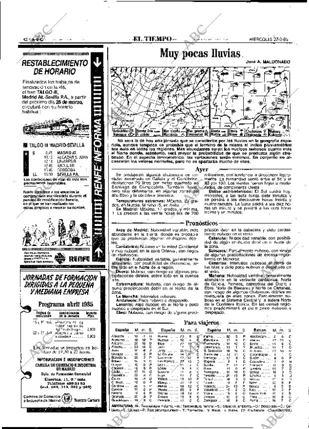 ABC MADRID 27-03-1985 página 42